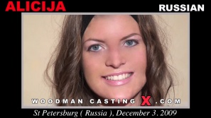 Download Alicija casting video files. Pierre Woodman undress Alicija, a Russian girl. 