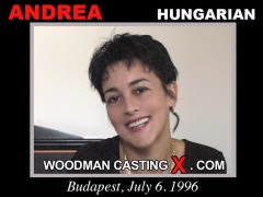 Access Andrea casting in streaming. Pierre Woodman undress Andrea, a Hungarian girl. 